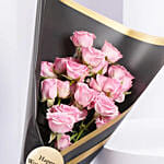 Happy Women's Day Spray Rose Bouquet