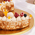 Crescent Moon Lotus Cheese Cake 8 Inches