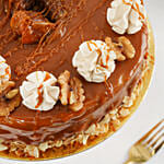 Dates & Nuts Chocolate Caramel Cake 8 Inches