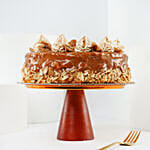 Dates & Nuts Chocolate Caramel Cake 8 Inches