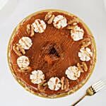 Dates & Nuts Chocolate Caramel Cake 8 Inches