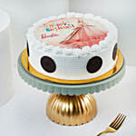 Barbie Birthday Cake Chocolate 6 Inches