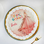 Barbie Birthday Cake Chocolate 6 Inches