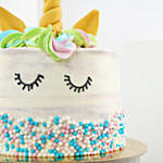 Cute Unicorn Red Velvet Cake