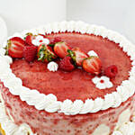 Yummy Strawberry Cake 8 Inches