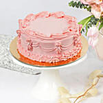 Pink Florals Blush Arrangement & Cake