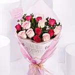 Mothers Love Rose Hand Bouquet