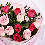 Mothers Love Rose Hand Bouquet