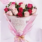 Mothers Love Rose Hand Bouquet