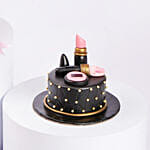 Mom Beauty Bundle Flowers and Designer Cake