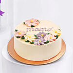 Chrysanthemum Flower with Mama Cake