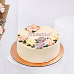 Mothers Day Carnations and Fudge Cake Bundle