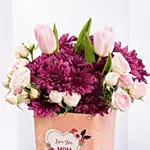 Mothers Day Special Flowers Vase