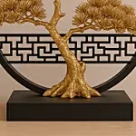 Artificial Lucky Bonsai Pine Tree