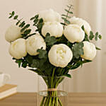 Perfect White Peonies