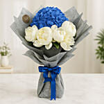 Peonies and Hydrangea Bouquet For Father