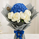 Peonies and Hydrangea Bouquet For Father