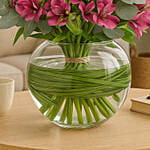 Purple Peruvian Lily Arrangement