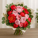 Uptown Grace Peonies Bunch
