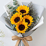 Attractive Bunch of Sunflowers