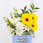 Nurses Day Elegance Flower Vase