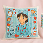 Personalise Your Ghibli Nurses Day Mug and Cushion