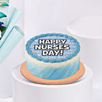 Nurses Day Special Bouquet and Red Velvet Cake Bundle