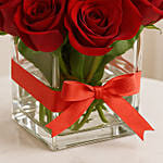 15 Red Roses Vase