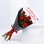 Red Roses Flower Bouquet for 520 Day