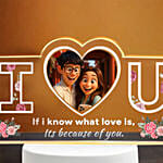 520 Day Personalised LED Lamp