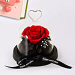 Forever Rose and 520 Day Choco Truffle Box