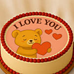 520 Day I LOVE YOU  Red Velvet Cake