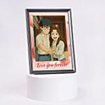 Personalised Ghibli Style Love You Forever Printed Frame