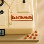 Congrats Doctor Graduation Chocolate Cake