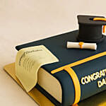 Customized Luscious Graduation Cake