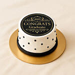 Royal Graduation Congrats Cake