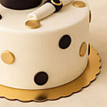 To The Stars Graduation Chocolate Cake