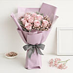 Beautiful Pink Roses Bouquet