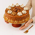 Dates & Nuts Chocolate Caramel Cake 6 Inches