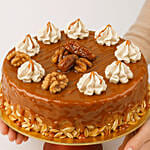 Dates & Nuts Chocolate Caramel Cake 6 Inches