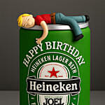 Happy Birthday Red Velvet Beer Cake