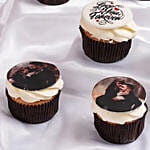 Love You Forever Assorted Photo Cupcakes