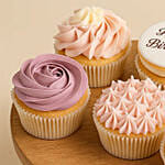 Assorted Happy Birthday Cupcakes