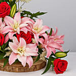 lilies and Roses