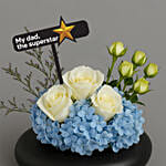 Hydrangeas and Roses Medley