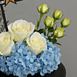 Hydrangeas and Roses Medley