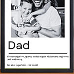 Affection For Dad Photo Frame