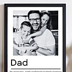 Affection For Dad Photo Frame