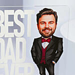 Best Dad Ever LED Lamp for Fathers Day