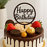 Birthday Special Chocolate Cake 6 Inches